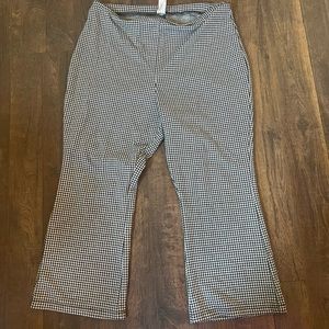 Wild Fable houndstooth ankle flare pants